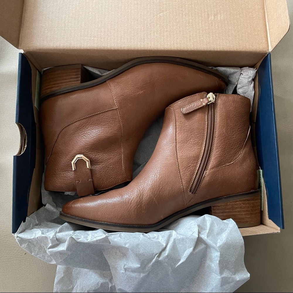 Cole Haan Maci Brown Ankle Boots